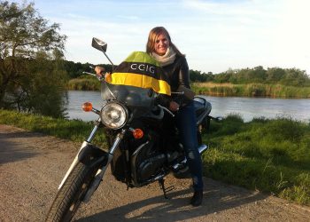 Akcja Flaga CCIG 2014 - Ewa Olszak - motor