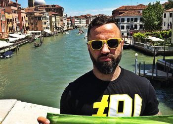 Akcja Flaga CCIG 2019 - Wenecja - Damian